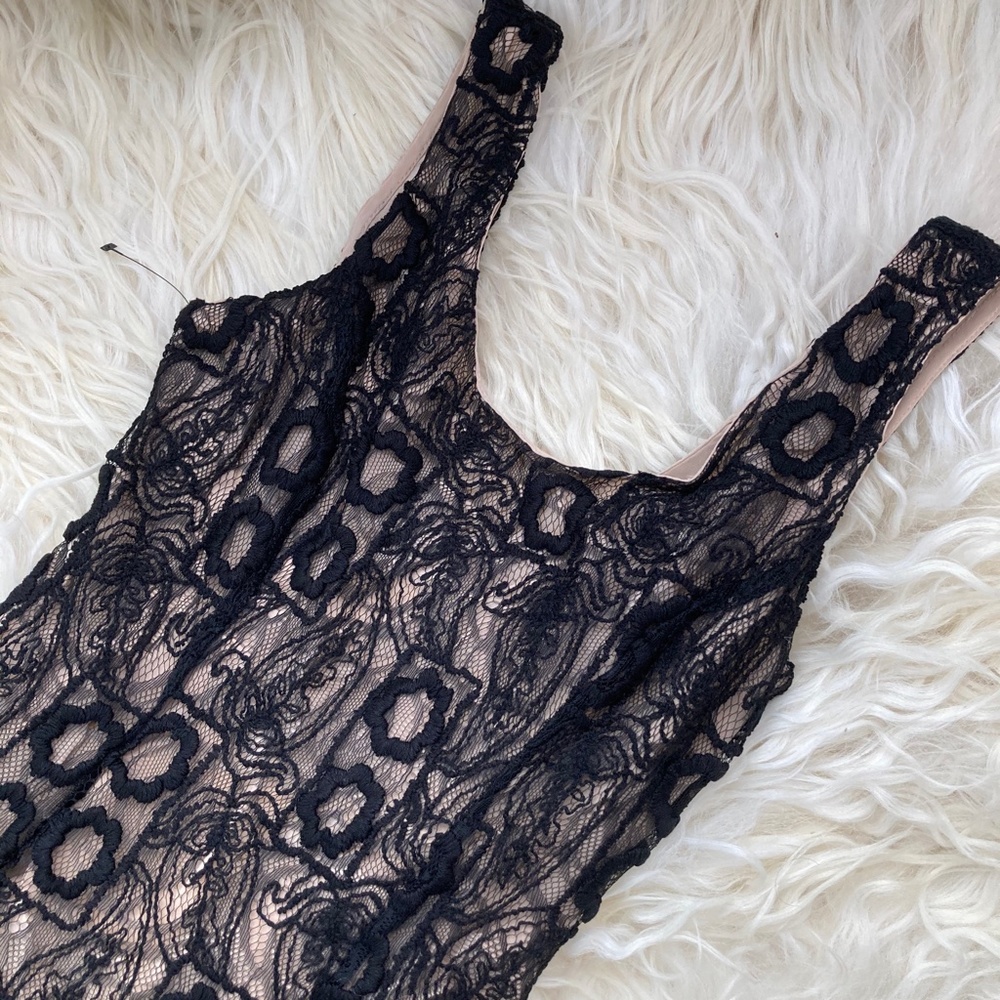 ALEXIS Lace Pattern Mini Dress - Picture 5 of 10